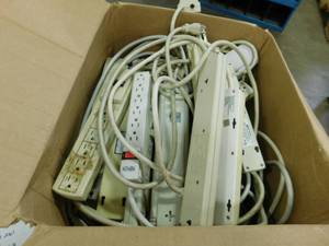 lot 258 image: Box of Surge Protectors