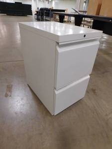 lot 271 image: Small Rolling File Cabinets - 15(w) x 27(h) x 23(d)