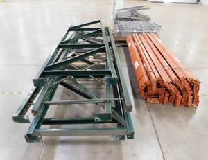 lot 298 image: Misc. Lot of Ridg-U-Rak Pallet Racking