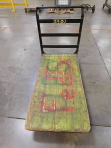 lot 324 image: Rolling Wood Cart
