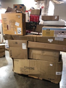 lot 4 image: Assorted Pallets of Customer Returns - Small Housewares, Home Dcor, Furniture and more Condition Range from in like new to good condition