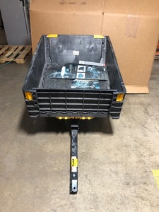 lot 6 image: Cub Cadet  Hauler 1000 lb. Capacity 10 cu. ft. Modular Tow Behind Dump Cart