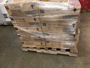 lot 5 image: PALLET of New  Cases of  3-Outlet Mini Power Strip with 1.5 ft. Cord - 9 cases total Total units 972 - Retail Value $2800