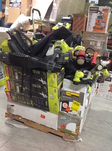 lot 25 image: Pallet of Major Brand Assorted outdoor tools various conditions