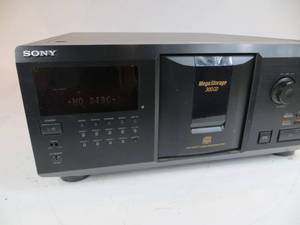 Sony Mega Storage 300 CD Player with Remote