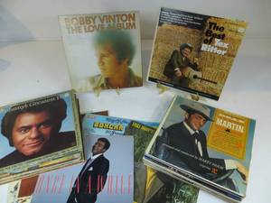 Box of 50 Miscellaneous Records