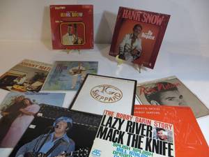 Box of 50 Miscellaneous Records