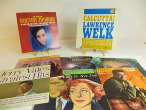 Box of 50 Miscellaneous Records