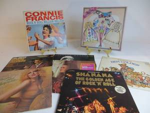 Box of 50 Miscellaneous Records