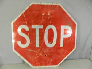 lot 7 image: Large Aluminum Street Sign
