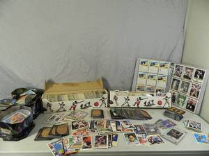 lot 17 image: Large Lot of Collector Cards and Sports Cards