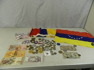 lot 33 image: Foreign Currency, Collector Coins, Flags, More