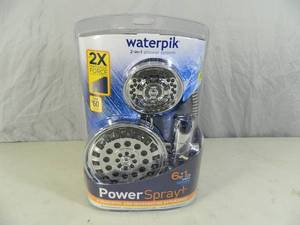 lot 40 image: New Waterpik 2 in 1 Shower System