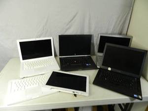 lot 88 image: 5 Laptop Computers
