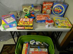 lot 124 image: Tote Full of Games