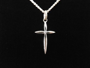 .925 Sterling Silver Cross Pendant Necklace