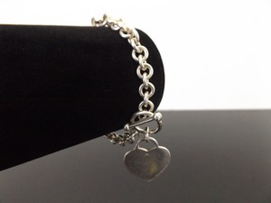 .925 Sterling Silver Heart Charm Bracelet