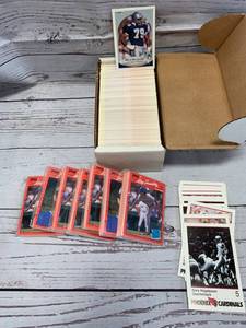 lot 16 image: Lot of 1990 Donruss Rated Rookies & 1990 Football Cards