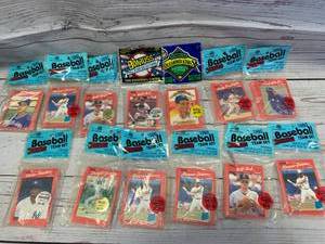 lot 28 image: 30 Year Old Unopened Team Set Baseball Cards (13 PACKS)