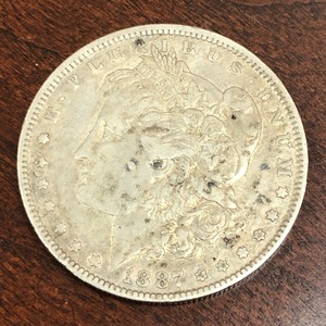lot 2 image: 1887-O Morgan