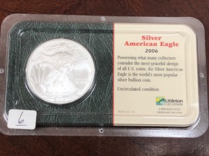 lot 6 image: 2006 Silver Eagle