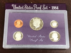 lot 14 image: 1984 Proof Set