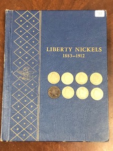 lot 33 image: Liberty Nickels Collection Book
