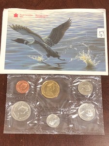 lot 43 image: 1988 Canadian Mint Set