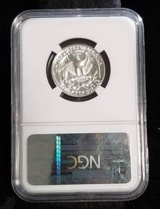 1962 PROOF WASHINGTON QUARTER PF67 NGC