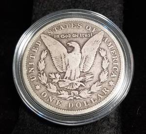 1900-S MORGAN SILVER DOLLAR IN AIRTITE