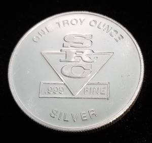 1 TROY OZ. .999 FINE SILVER SRC SILVER REFINING CORP