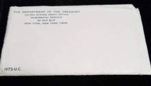 1972 US MINT SET IN ORIGINAL PACKAGING (11 COINS)