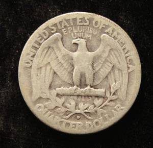 1932-D WASHINGTON QUARTER KEY DATE COIN