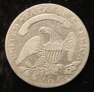 1832 US BUST SILVER HALF DOLLAR