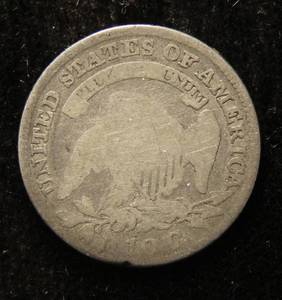 1829 US BUST HALF DIME