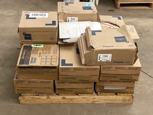 lot 50 image: Pallet Lot Of Tarkett Vinyl Floor Tile