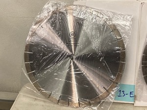 lot 13-E image: Lot Of (5) Unused Commercial Stone  Concrete Saw Blades