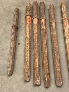 lot 13-A image: Bucket Of Assorted Commercial Jack-Hammer Bits
