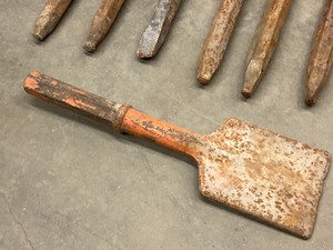 lot 13-B image: Lot Of (8)  Assorted Jack-Hammer Bits