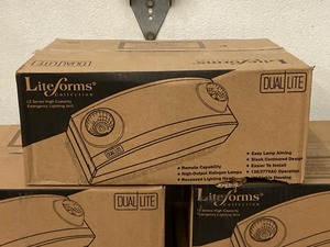lot 52 image: (5) Dual-Lite Emergency Light Units