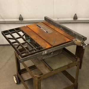 lot 23 image: Craftsman Cast Iron Table Saw