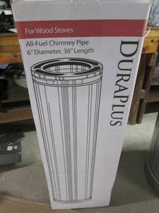DuraPlus All Fuel Chimney Pipe 6 D...