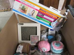 Craft Items- Looms, Yarn, Emroidery...