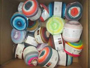 Large Lot of Yarn Multiple Colors ...