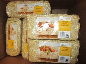 12 pc. 13 Inch Straw Bales 11...