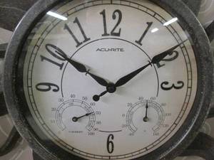 Bronze Finish Sun Clock IndoorOut...