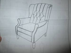 Charcoal Grey Recliner...