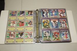 1990 Score Football Complete Set in Pages with Binder