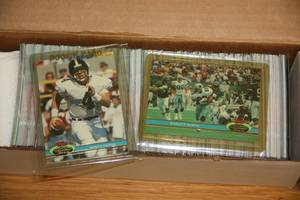 1991 Stadium Club Football Complete Set