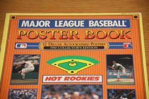 1989 Baseball Poster and Mask Book